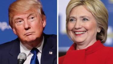 Trump and Clinton