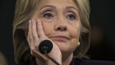 Democratic presidential candidate, former Secretary of State Hillary Rodham Clinton testifies on Capitol Hill in Washington, Thursday, Oct. 22, 2015, before the House Benghazi Committee.   (AP Photo/Carolyn Kaster)